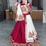 Navratri Rayon Cotton Lehenga Set