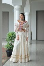 kora cotton lehenga